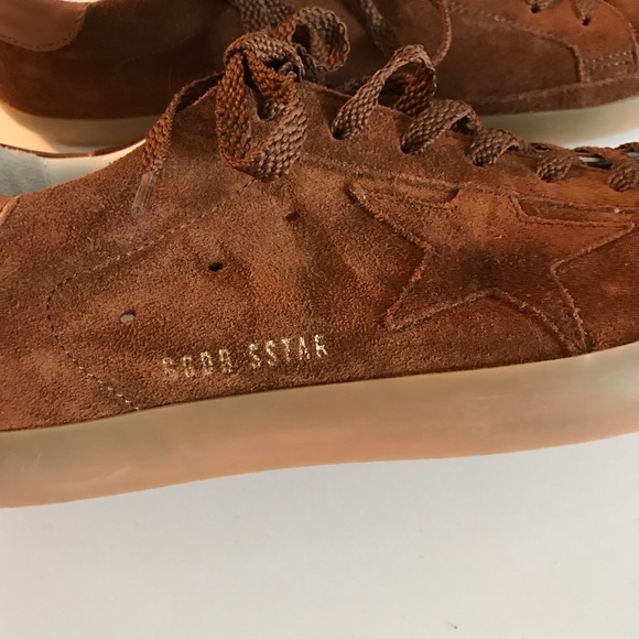 Sold RARE SUEDE SUPERSTAR GOLDEN GOOSE SNEAKERS - Picture 5 of 7